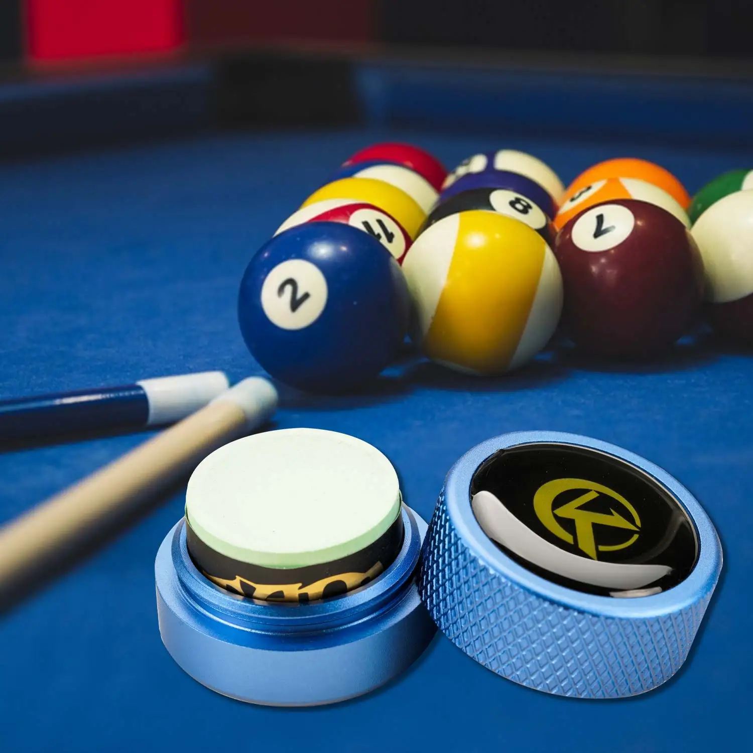 Cue Chalk Holder for Predator 3d Printed billiards, Pool, Snooker