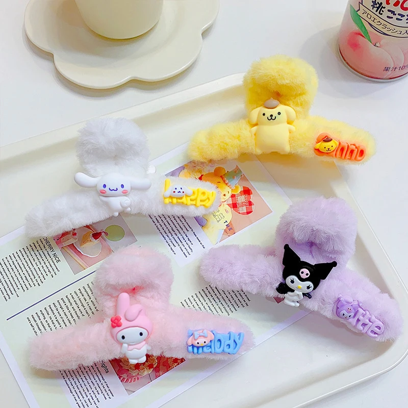 

Cartoon Hair Clip Cute Girl Fashion Hair Decoration Kawaii Sweet Hairpin Plush Hairpin Cute Cartoon Claw Clip Hair Accessories