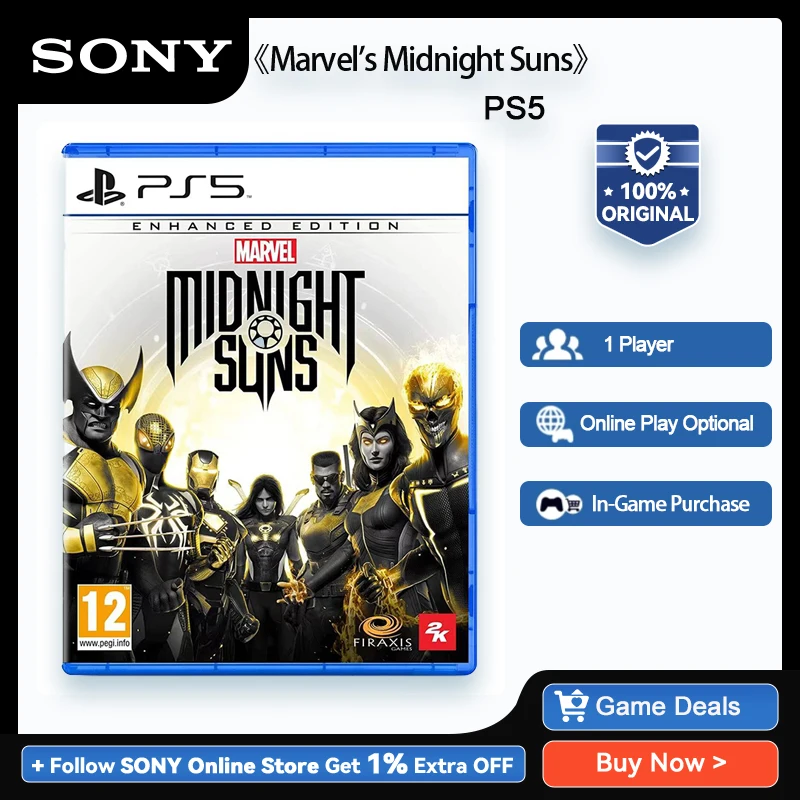  Marvel's Midnight Suns Enhanced Edition - PlayStation