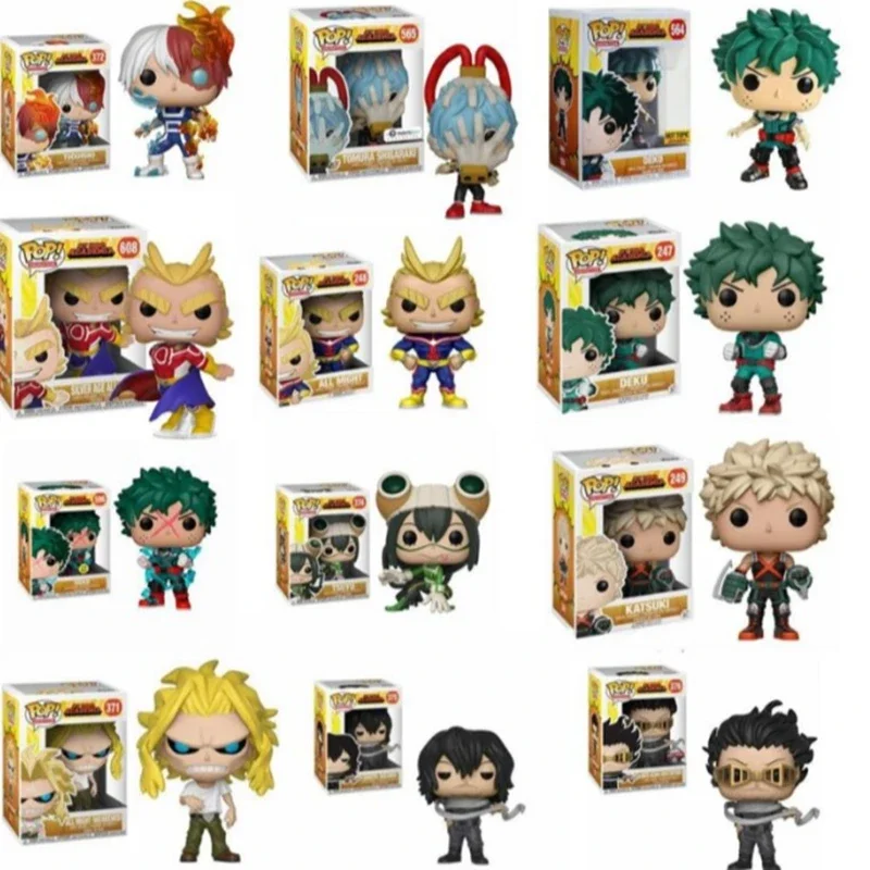Funko Pop My Hero Academia Personaggio Eijiro Kirishima #606 Toga #610 Stain #636 Dabi #637 Vinyl Action Figure Dolls Toys For Kid