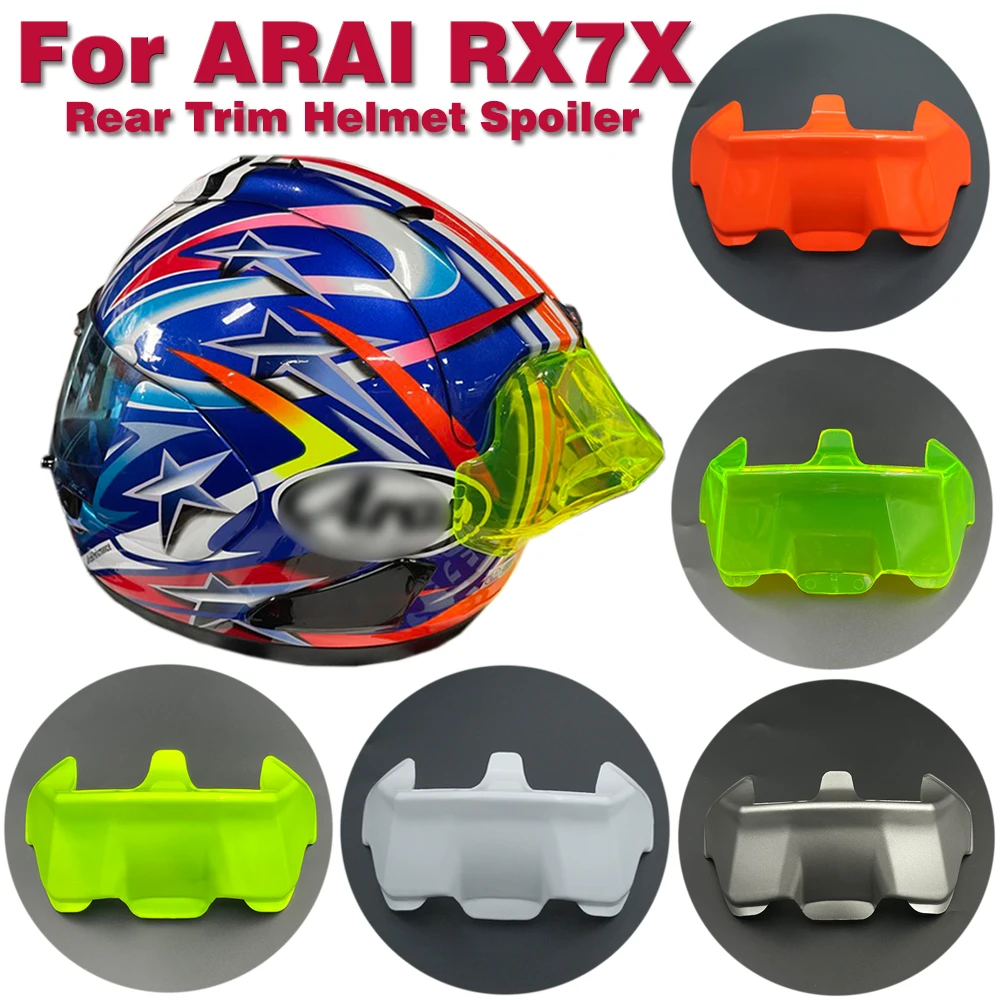 Motorcycle Rear Trim Helmet Spoiler For Rx7x Rx7x Rr5 Vzram Rx7v Rx7