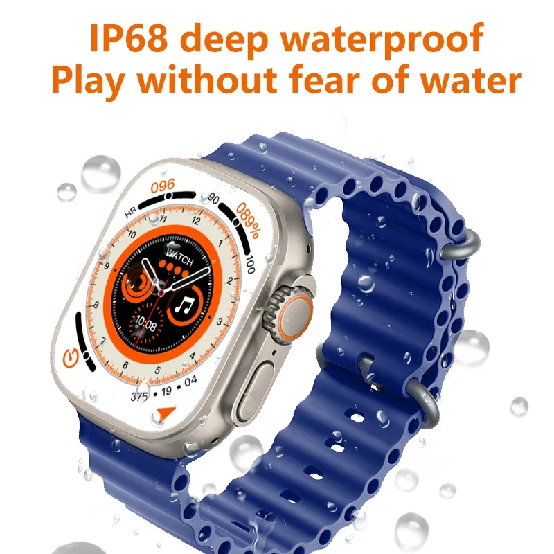 Ʈ ġ Ʈ ø 8 NFC Smartwatch    ȭ IP68    HD ȭ