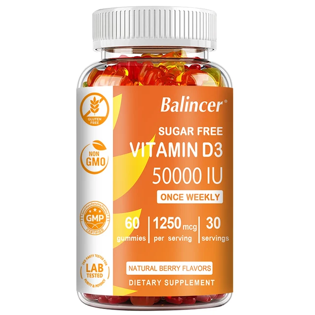 8496-c8cdbf.jpg Sugar Free Vitamin D3 Gummies - Supports Mood, Immune System, Energy, Bone, Heart and Joints, Promotes Red Blood Cell Production