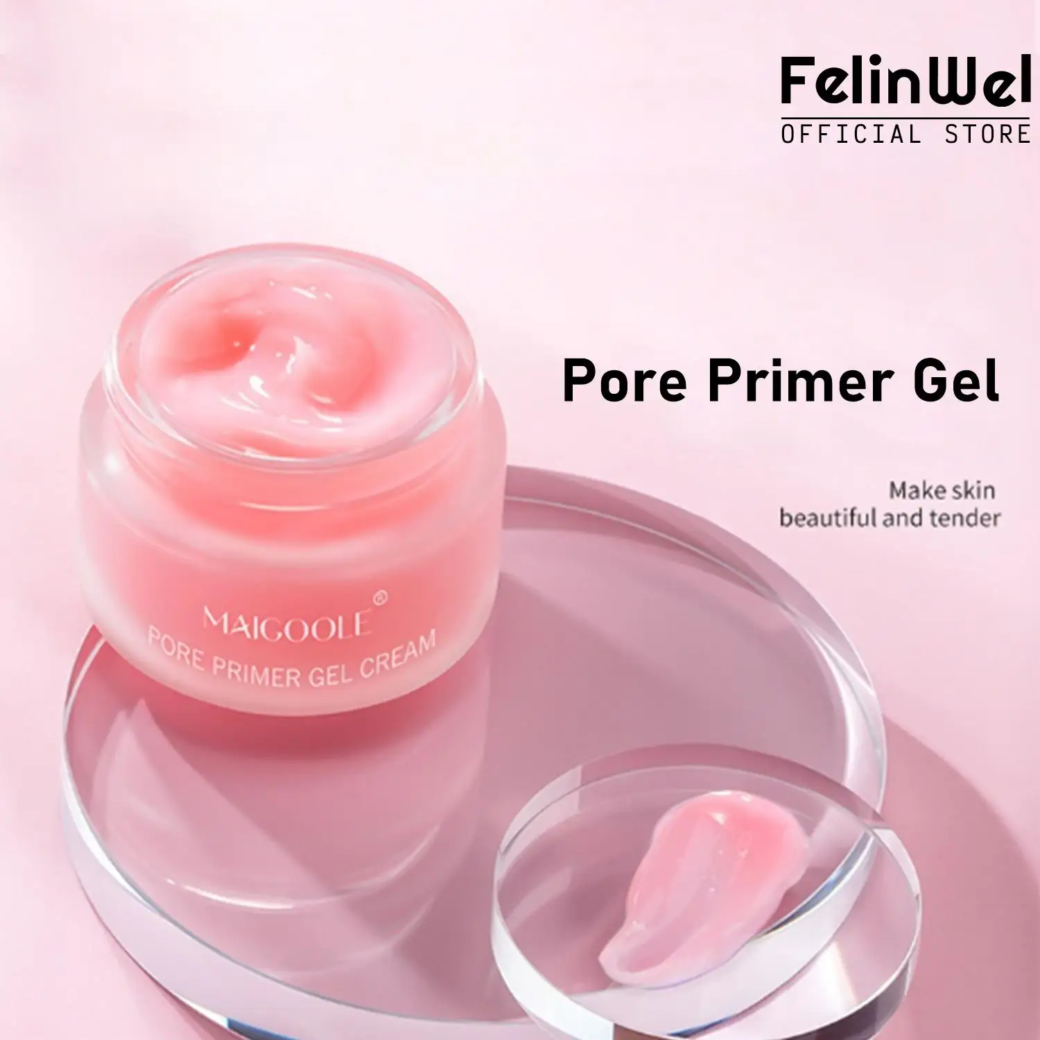 Felinwel Pore Primer Gel Cream Invisible Pore Primer Longlasting