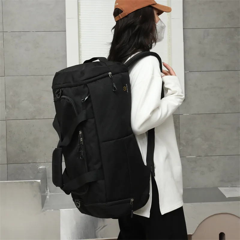 2024 New Large Capacity Travel Women Travel Bags Men Double Shoulder One Shoulder Business Fitness Luggage Bag Female Storage