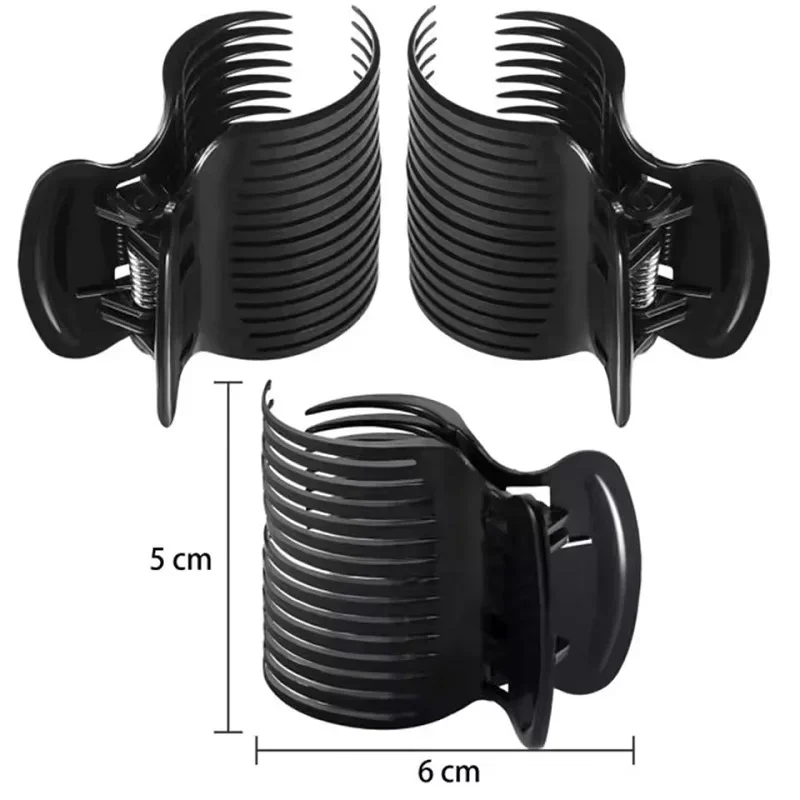 12 قطعة/المجموعة مموج الشعر مخلب كليب الساخن الأسطوانة كليب Heatless استبدال صالون العزل كليب المهنية تصفيف الشعر أداة