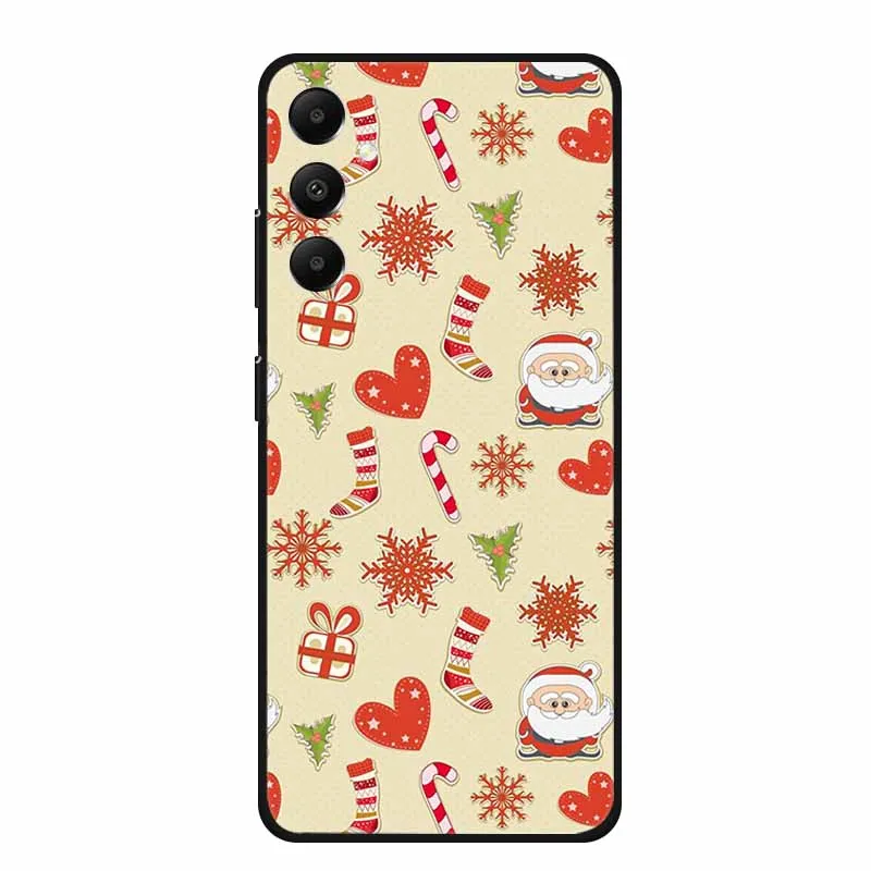 Festive Soft Silicone TPU Phone Case – Christmas Edition