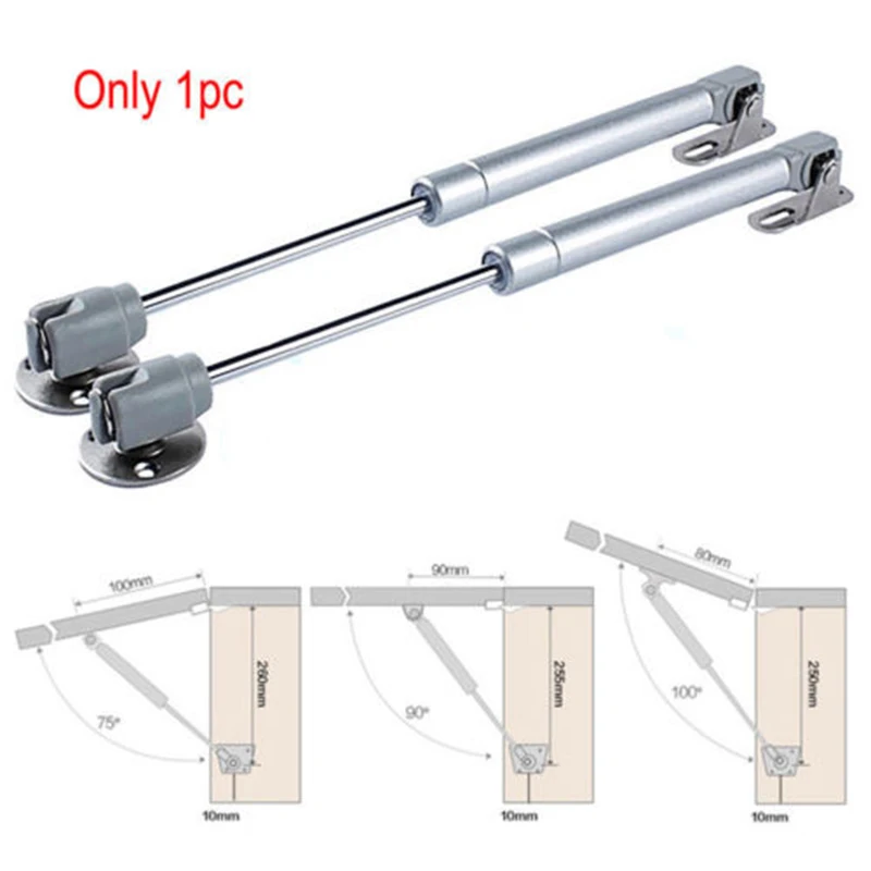 Sturdy Hydraulic Support Rod 27cm/10.63\'\' High Quality Home Room Door Set Door Lift Up Steel Support Hot Metal New	F