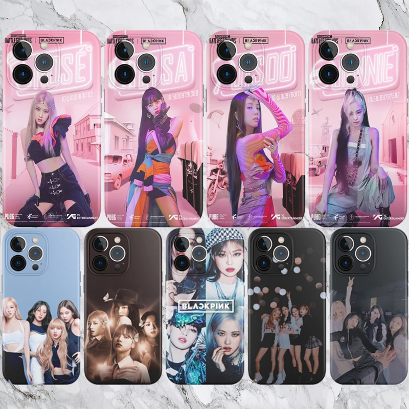 TOPCASHOP BLACKPINKS LISA Phone Case For iPhone 13 Pro Max 12 Mini 11 SE 2020 6 6S 7 8 Plus XS X XR Soft Silicone Back Cover |