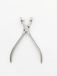 Precision Curved Watch Spring Bar Plier Tool (Silver)