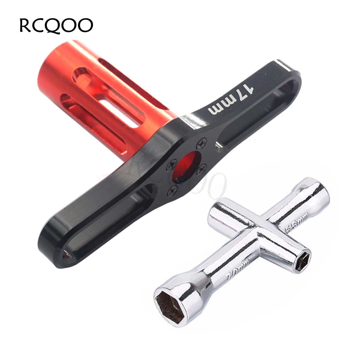 17mm Wheel Hex Wrench & 4/5/5.5/7mm Small Sleeve Hex Socket Wheel