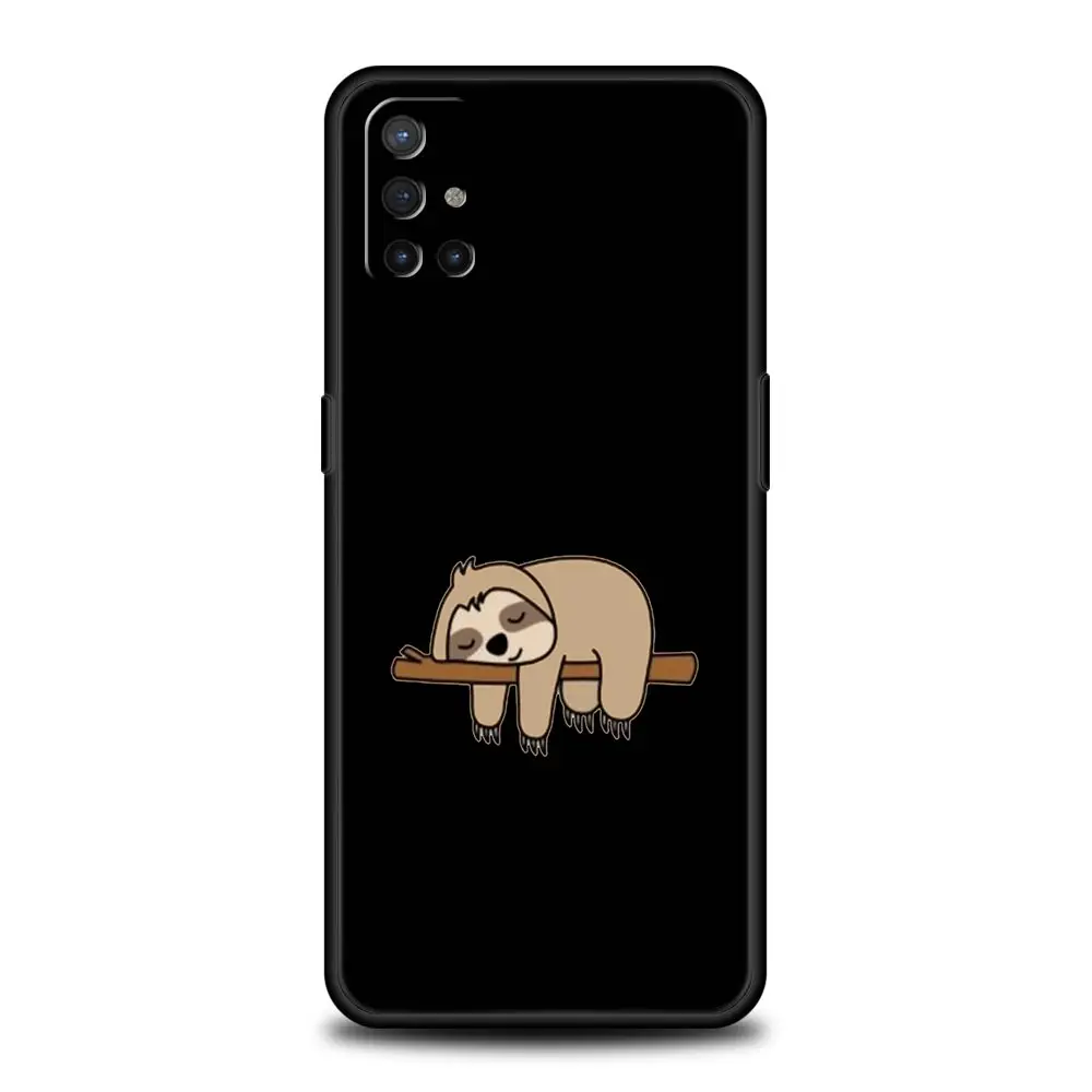 Couple Style Cartoon Phone Case - Black Cover