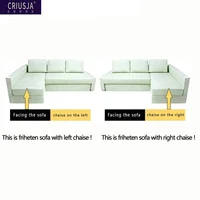 CRIUSJA Sofa Cover for FRIHETEN  Sofa Cover funda sofa chaise lounge Cover Protective Sofa Cover L Shape 2