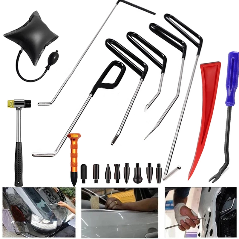 Car Body Sheet Metal Paintless Dent Repair Kit Professional