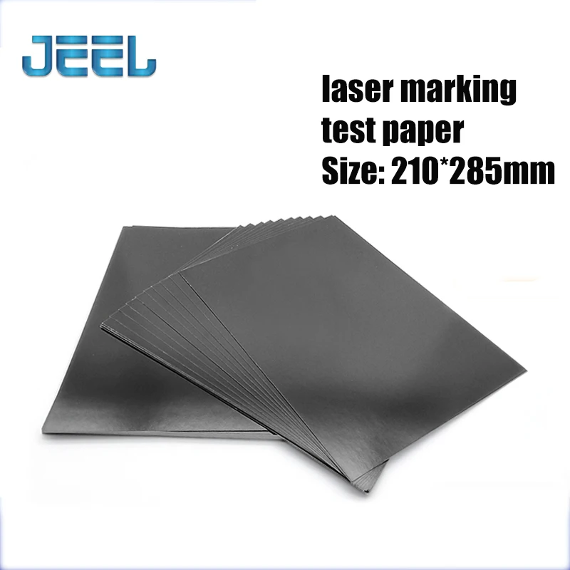 20 Stück Laser Testpapier Schwarz - 210x285 Mm Fokuspapier Für Lasergravur