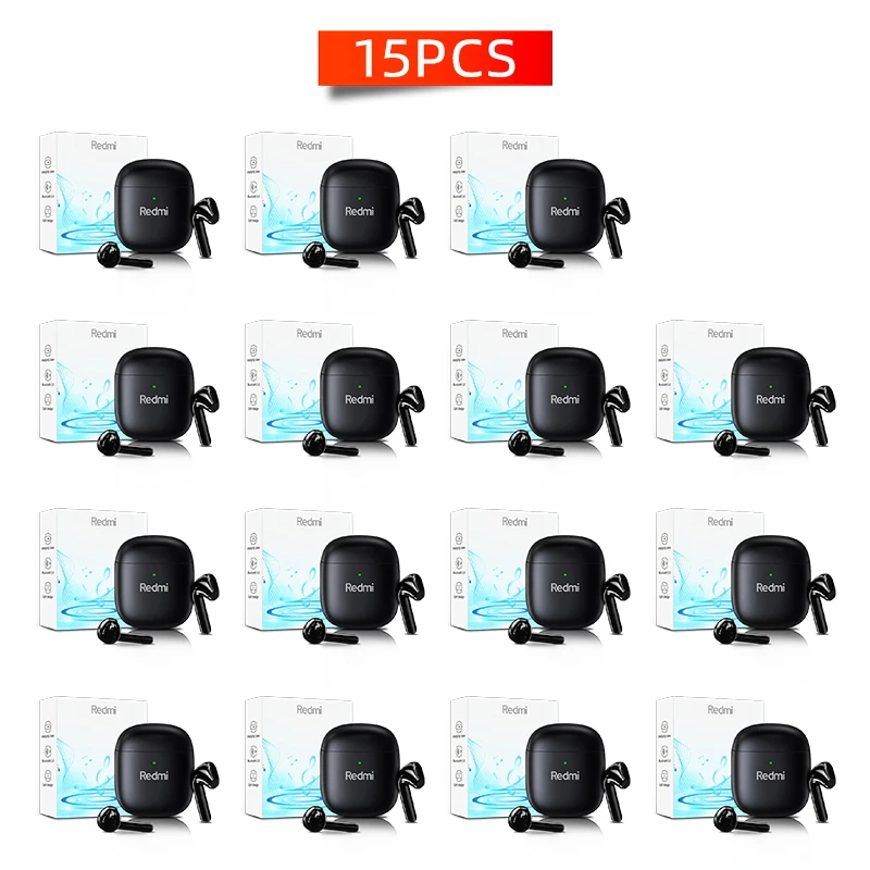 15 pcs Black