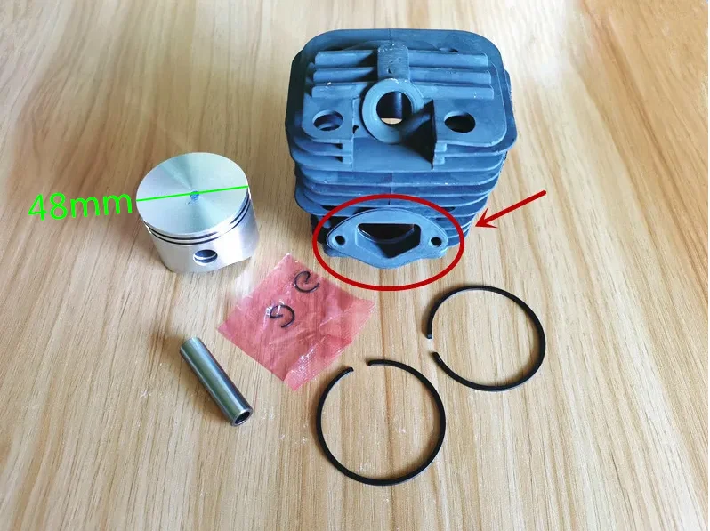 G620 CYLINDER KIT 47.5MM 48MM FOR DOLMAR ZENOAH G620PU G621 62CC