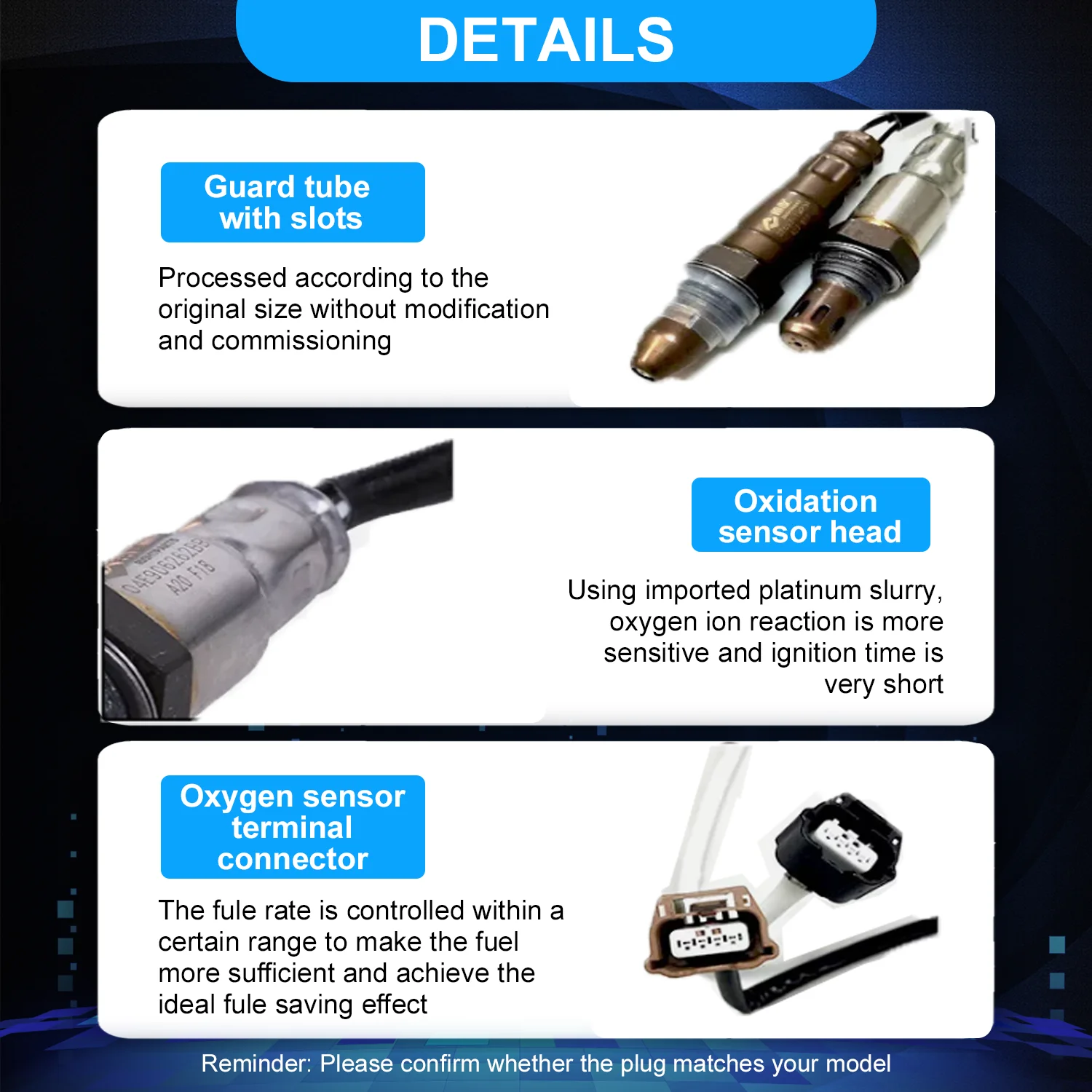 2003-2007 Nissan Murano 1-Pc Oxygen Sensor 4-Pin OS061