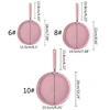 Flat Bottom Pan Pink Non-Stick Pot for Gas Stoves and Cooker Use Mini Omelettes Fried Eggs Pancake Baking Pans Frying Dropship 6