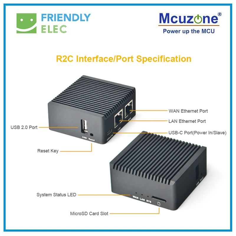NanoPi R2C Plus ̴  Rockchip RK3328 1GB DDR4 RAM  ⰡƮ ̴ Ʈ