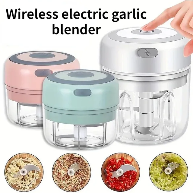 100ml/250ML Manual Meat Mincer Garlic Chopper Rotate Garlic Press Crusher Vegetable Onion Cutter Kitchen Cooking Accessories 1