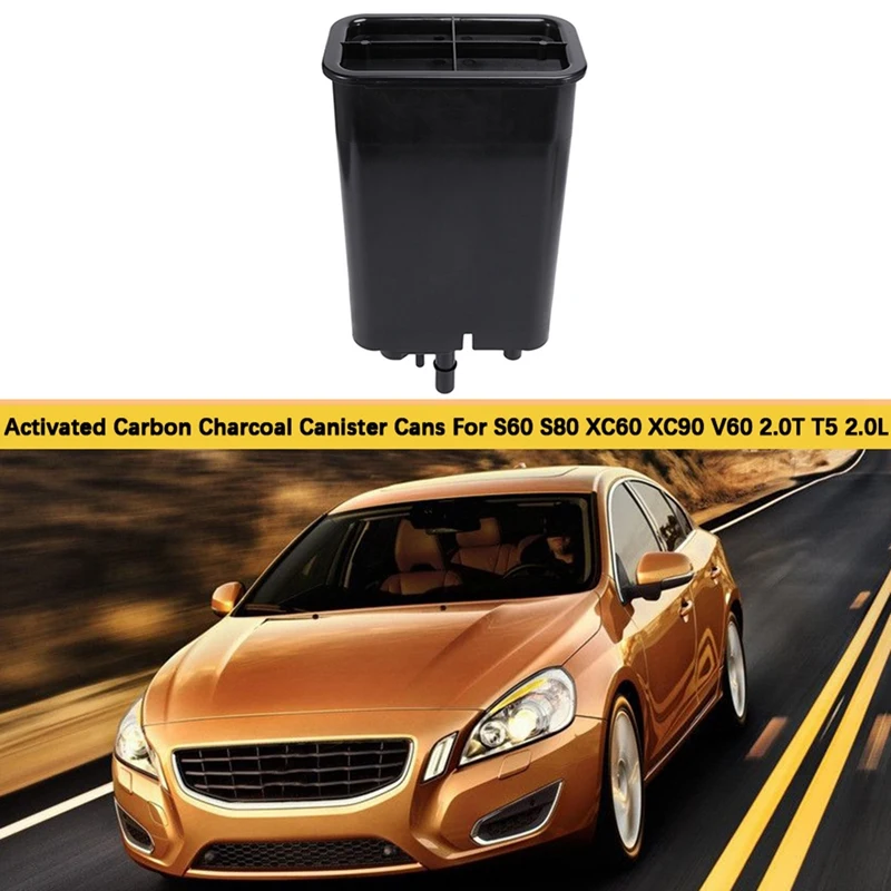 Car Activated Carbon Charcoal Canister Cans 31405829 For Volvo S60 S80 XC60 XC90 2.0L Replacement Spare Parts Accessories