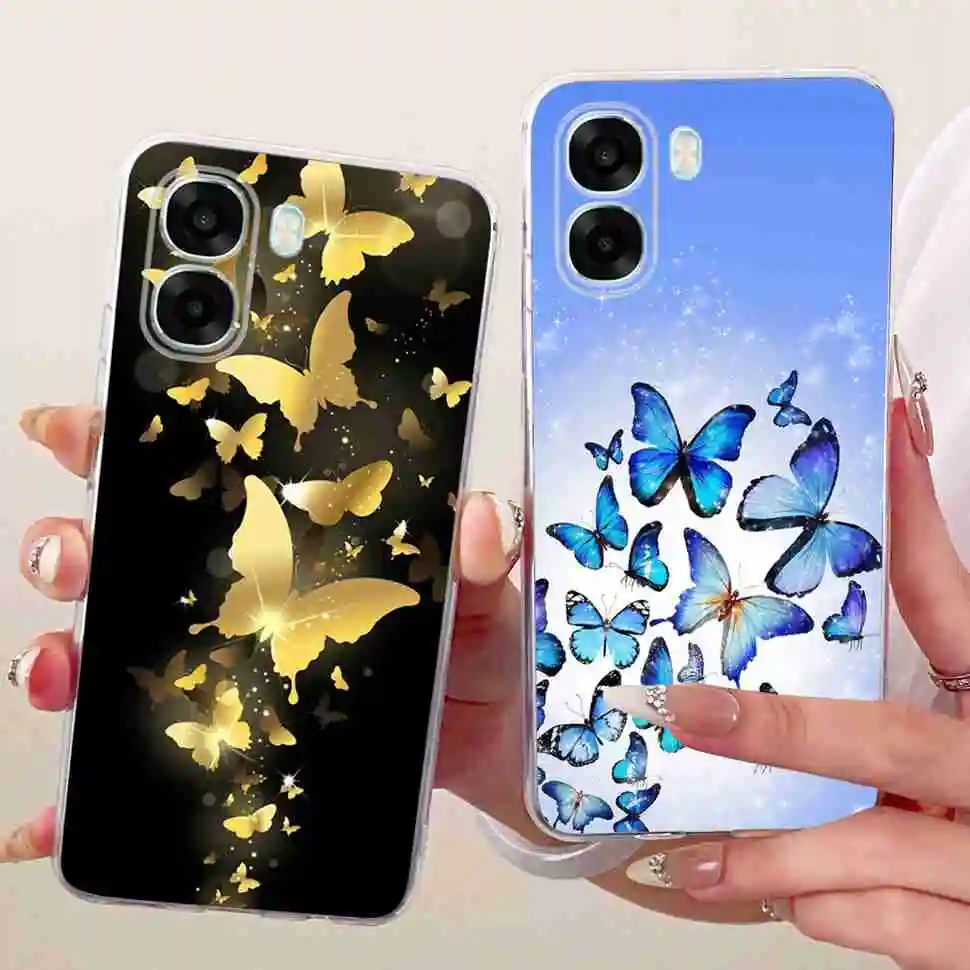 Cute Patterned Matte Soft Silicone Phone Case