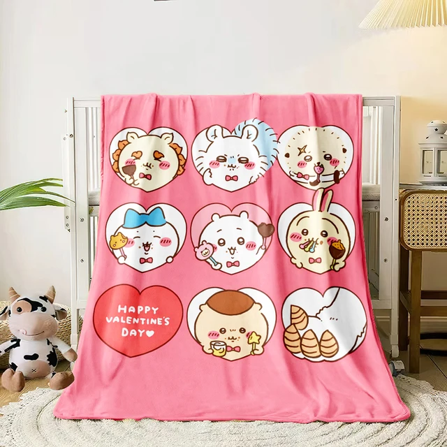 Chiikawa Baby Plush Toy with Swaddle Blanket Set
