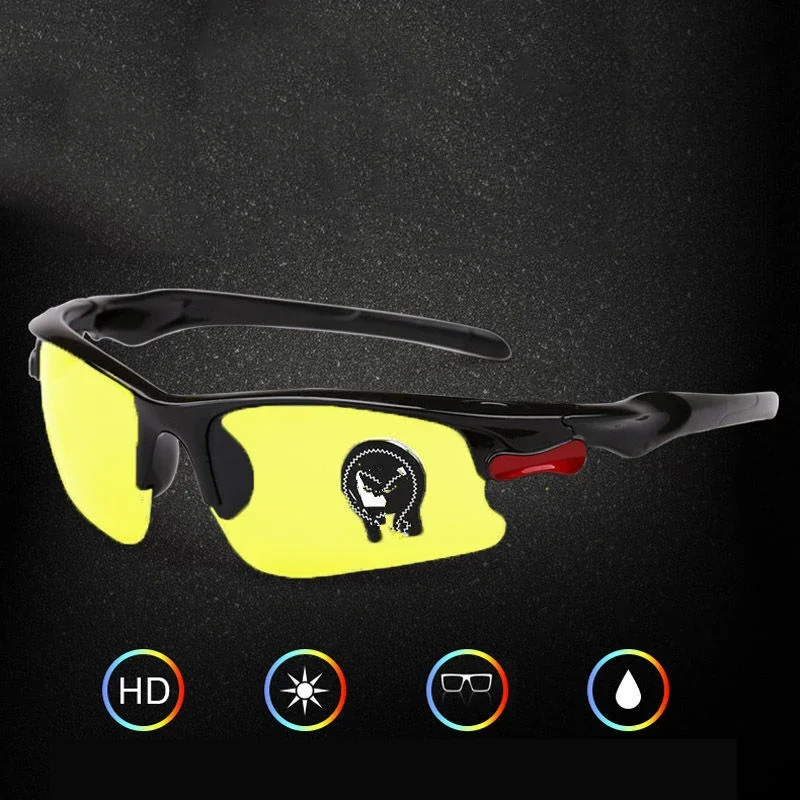 High Quality Men's Glasses Anti-Glare Polarized Sunglasses Goggles Glasses Night Vision Goggles Driver Eyewear Riding Glasses