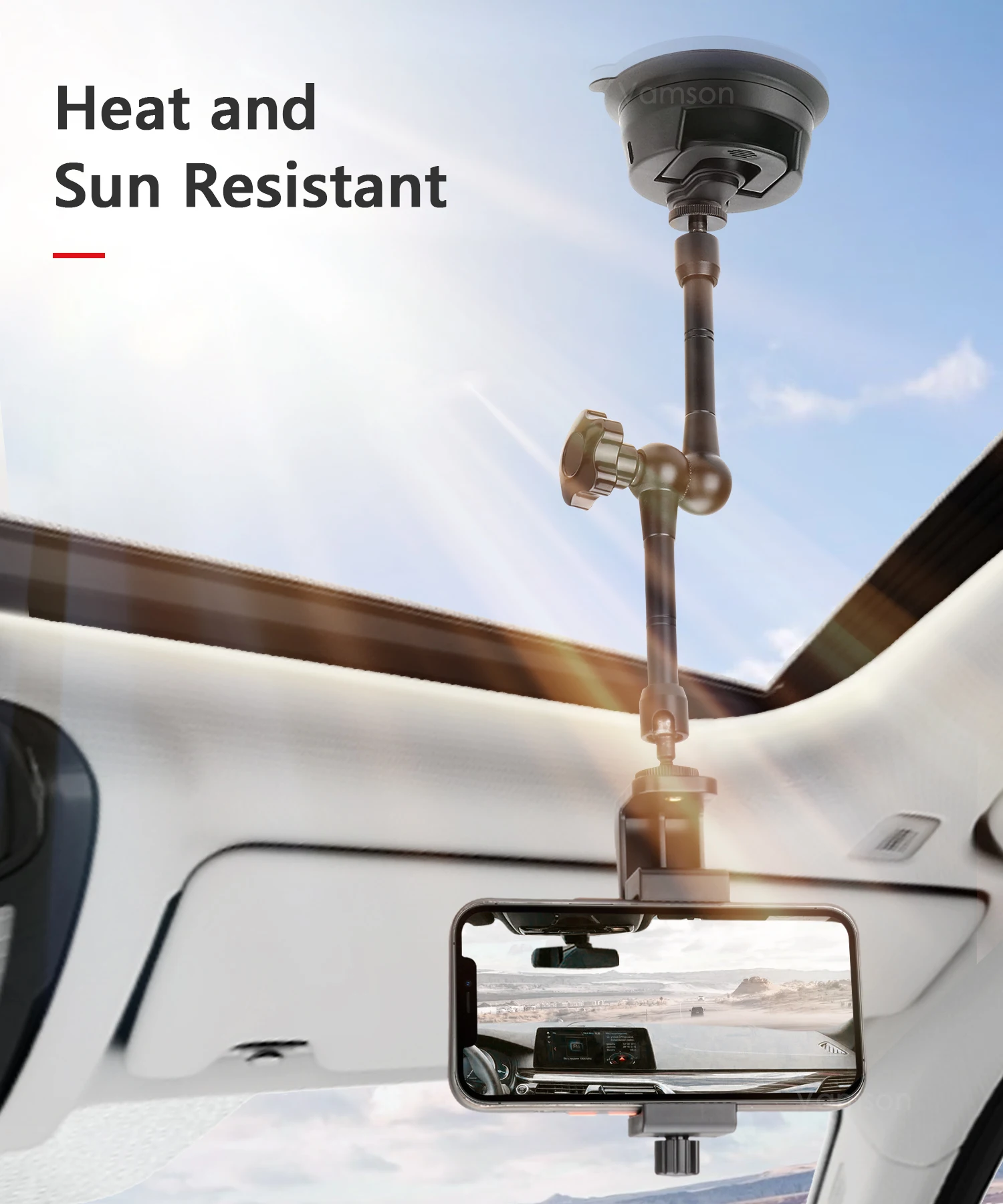 ventouse pour téléphone de accessoires pour gopro de bery