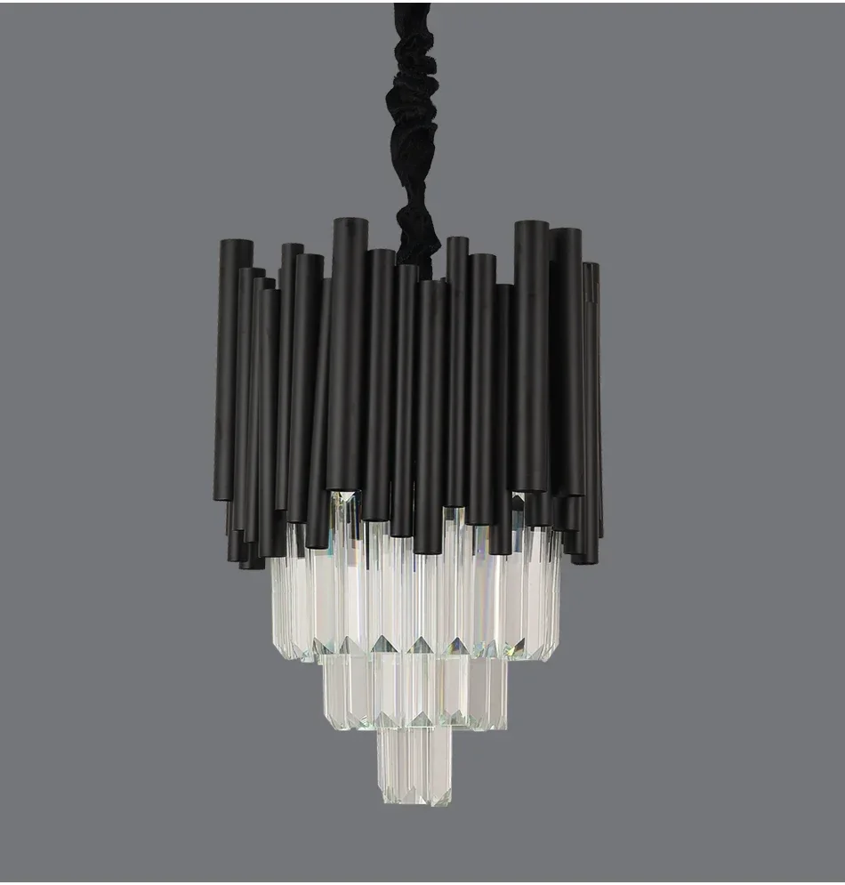 Description Picture 5 of itemCrystal Hanging Light Kitchen Island Ceiling Chandelier Suspension Pendant Lamp for Dinning Room Table
