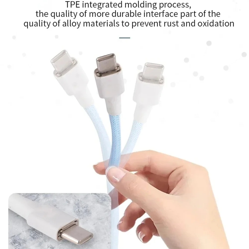 금속 유형 C 기계식 키보드 케이블 USB 스프링 와이어 에비에이터 데스크탑 컴퓨터 항공 커넥터 마카롱 색상 7가지 색상