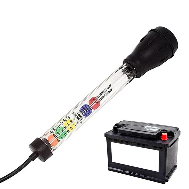 Coolant Tester Accessory,Automotive Antifreeze Tester for Coolant  Hydrometer Tester