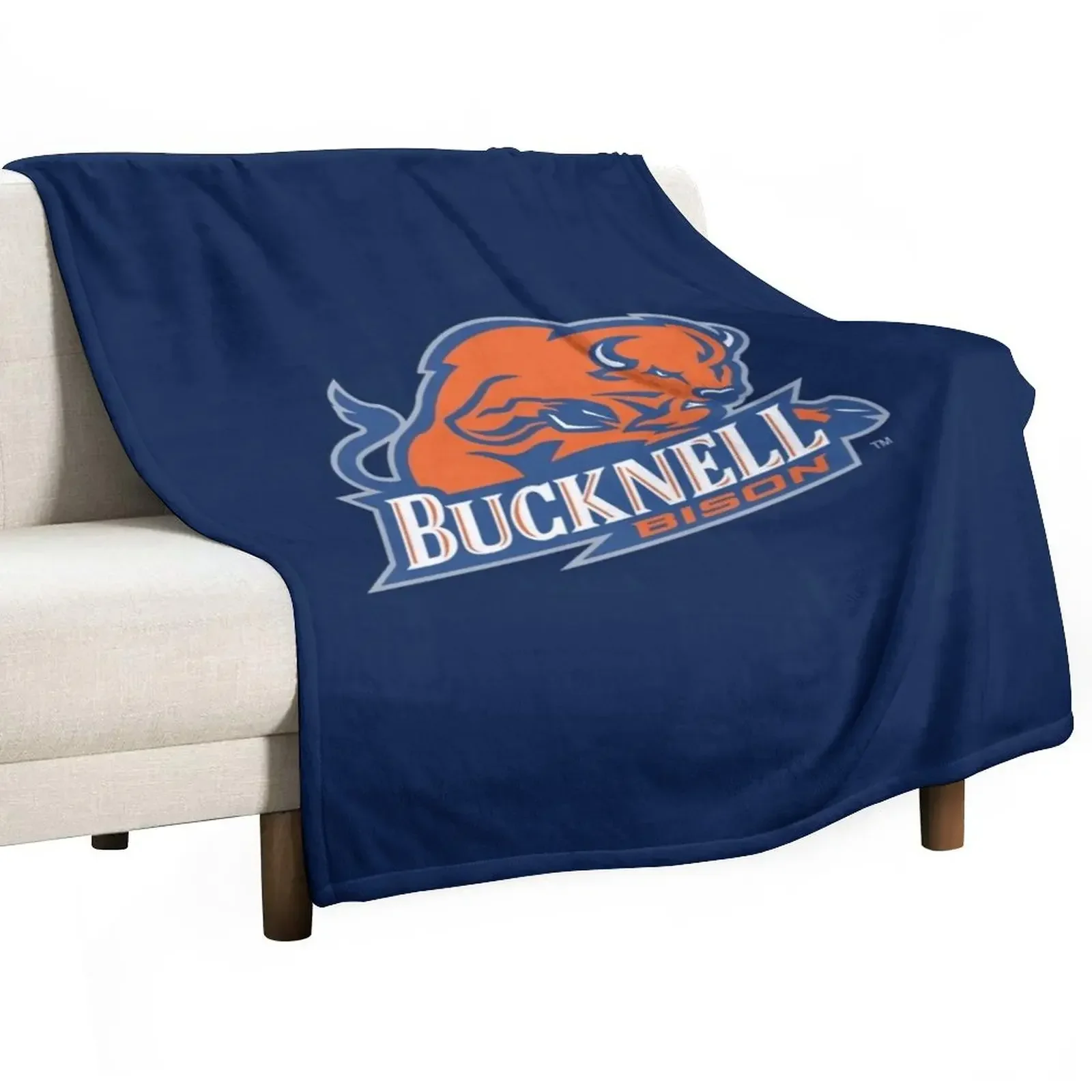 

Bucknell BISON LEWISBURG PA Throw Blanket Designers Hair Vintage christmas gifts Blankets