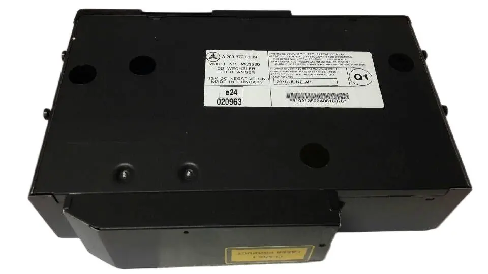 Mercedes MC3520 Class 1 laser product A2038703389 with Alpine 6cd changer For W220 S430 S500 CD Wechsler made in Hungary
