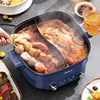 Midea Electric Hotpot Mandarin Duck Home Multi Functional Electric Stir Fryer, Electric Cooker, 6L Non Stick Pot 6