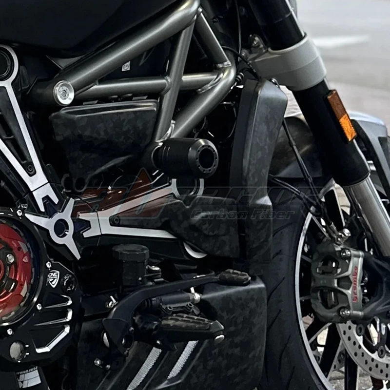 Coperture Motore Per Ducati Xdiavel S Ducati Xdiavel 2016 + Fibra Di Carbonio Completamente Forgiata 100%