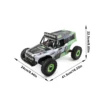WLtoys 124006 2.4G 40kmh 4WD RC Car Electric High Speed Off-Road Remote Control Drift Toys for Children Racing 3
