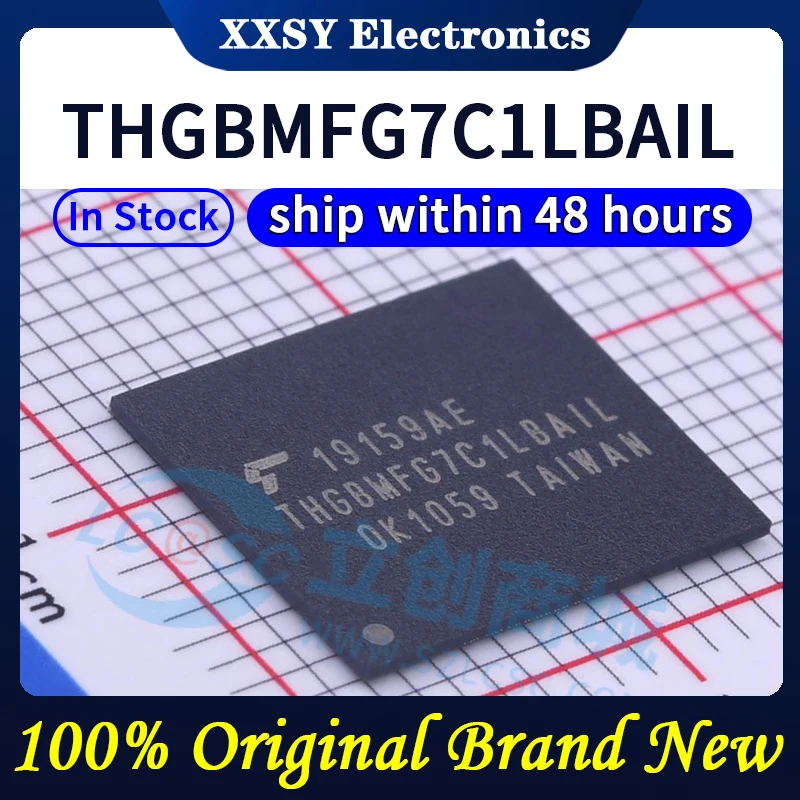 

THGBMFG7C1LBAIL BGA-153 100% качественная Оригинальная Новинка