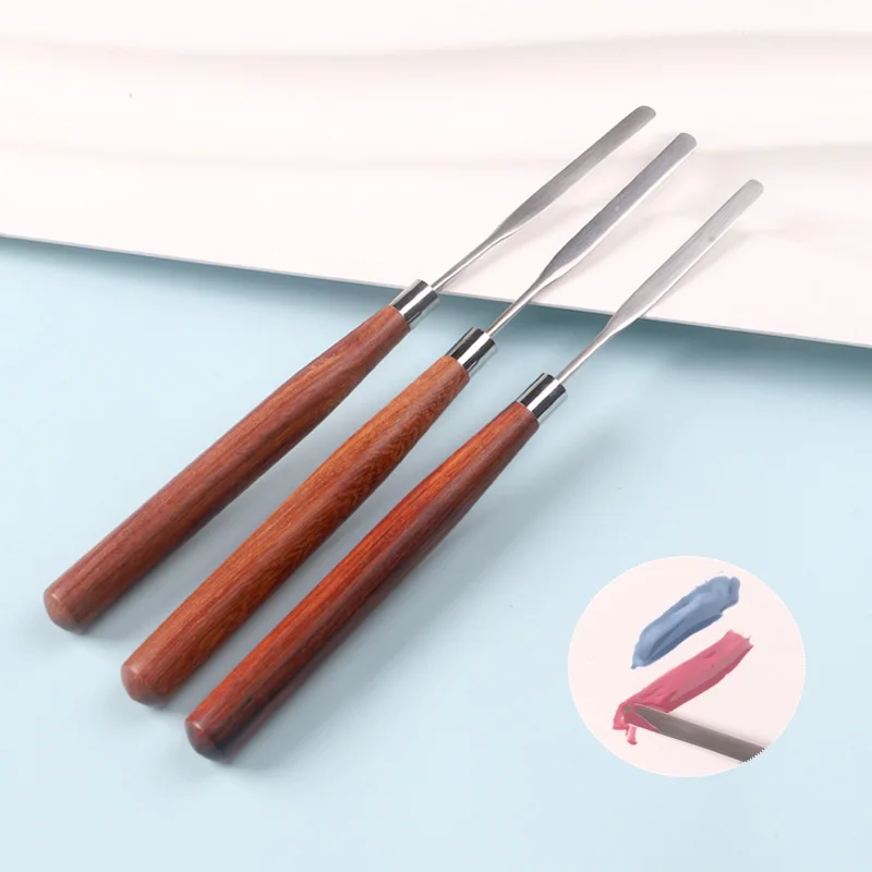 

Деревянная Мягкая Пластиковая Палочка для ногтей, гладкая палочка для ногтей, инструменты для маникюра и живописи, профессиональный инструмент для салона