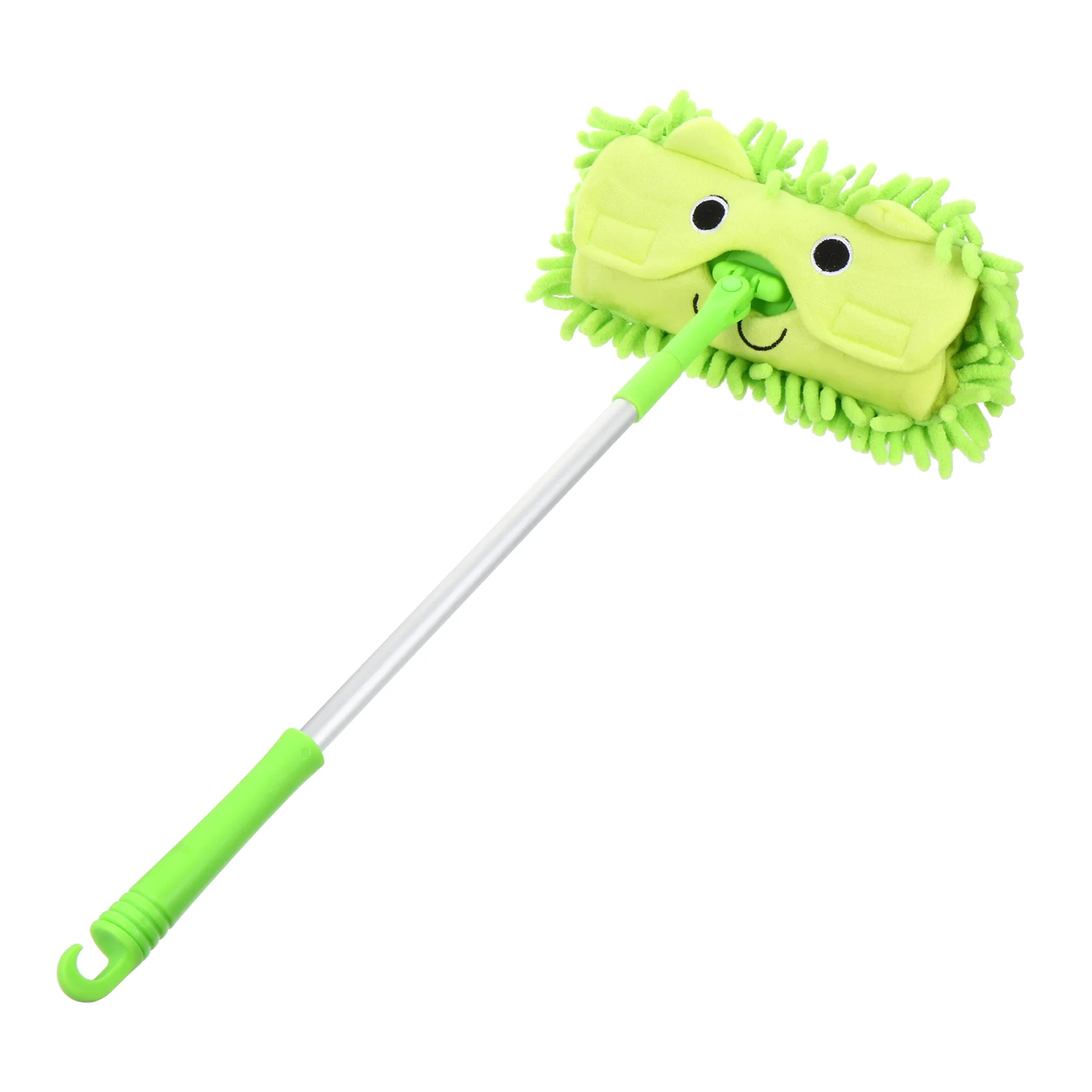 

Green Microfiber Flat Mop For Children 360 Degree Rotation Rotating Mop Floor Cleaning Mop Wet Dry Housekeeping Supplies For
