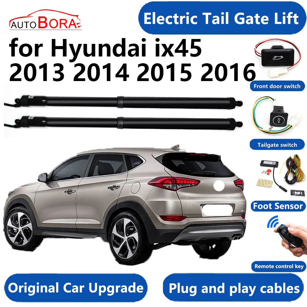 

AutoBora Car Electric Tail Gate Lift System Power Liftgate Kit Auto Automatic Tailgate Opener for Hyundai ix45 2013~2016