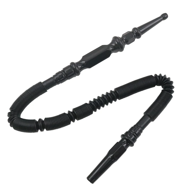 SY 1PC Retractable Shisha Hookah Acrylic Handle Water Hose Pipe Kit Can Be Elongated Narguile Smoking Accessories Vattenpipa