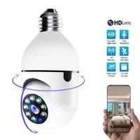 Caméra IP Wifi Mini E27 Bulb - Vision nocturne polychrome + suivi humain automatique, moniteur de sécurité de surveillance intérieure 6