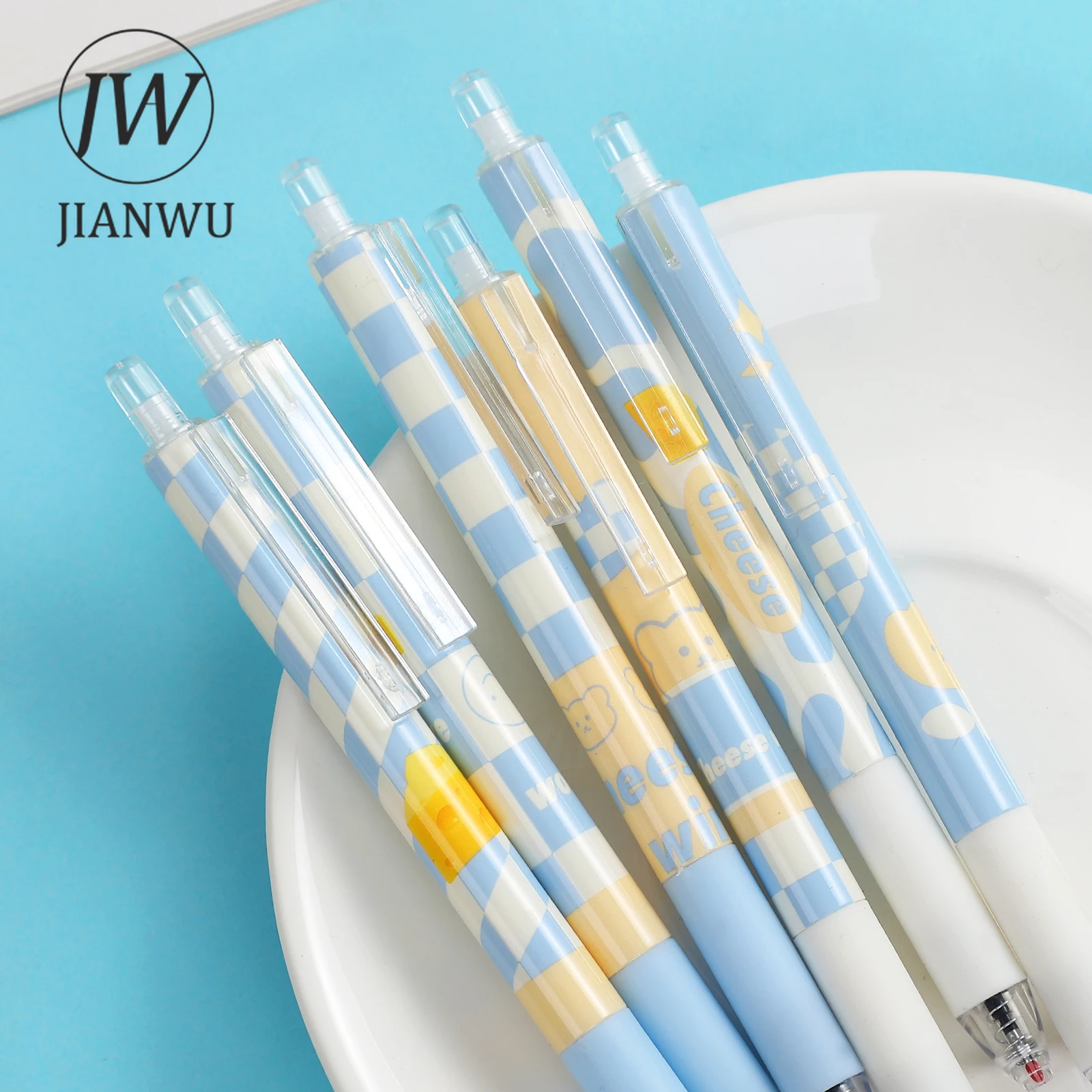 36 Pcs Sea Salt Cheese High Color Press Rollerball Gel Pens for Wriitng Journal  Pens No Bleed Through Students St Head Smooth - AliExpress