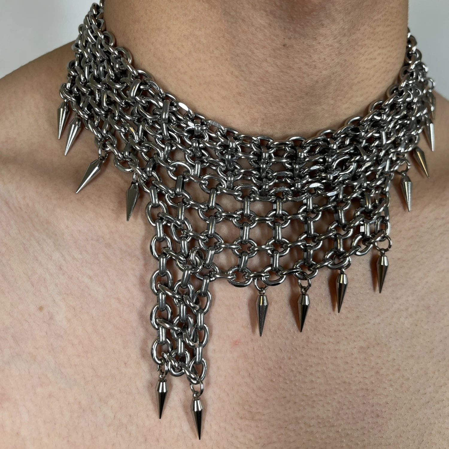 Gothic Cheap Edgy Jewelry Goth Punk Jewelry Rivet Nail Handmade