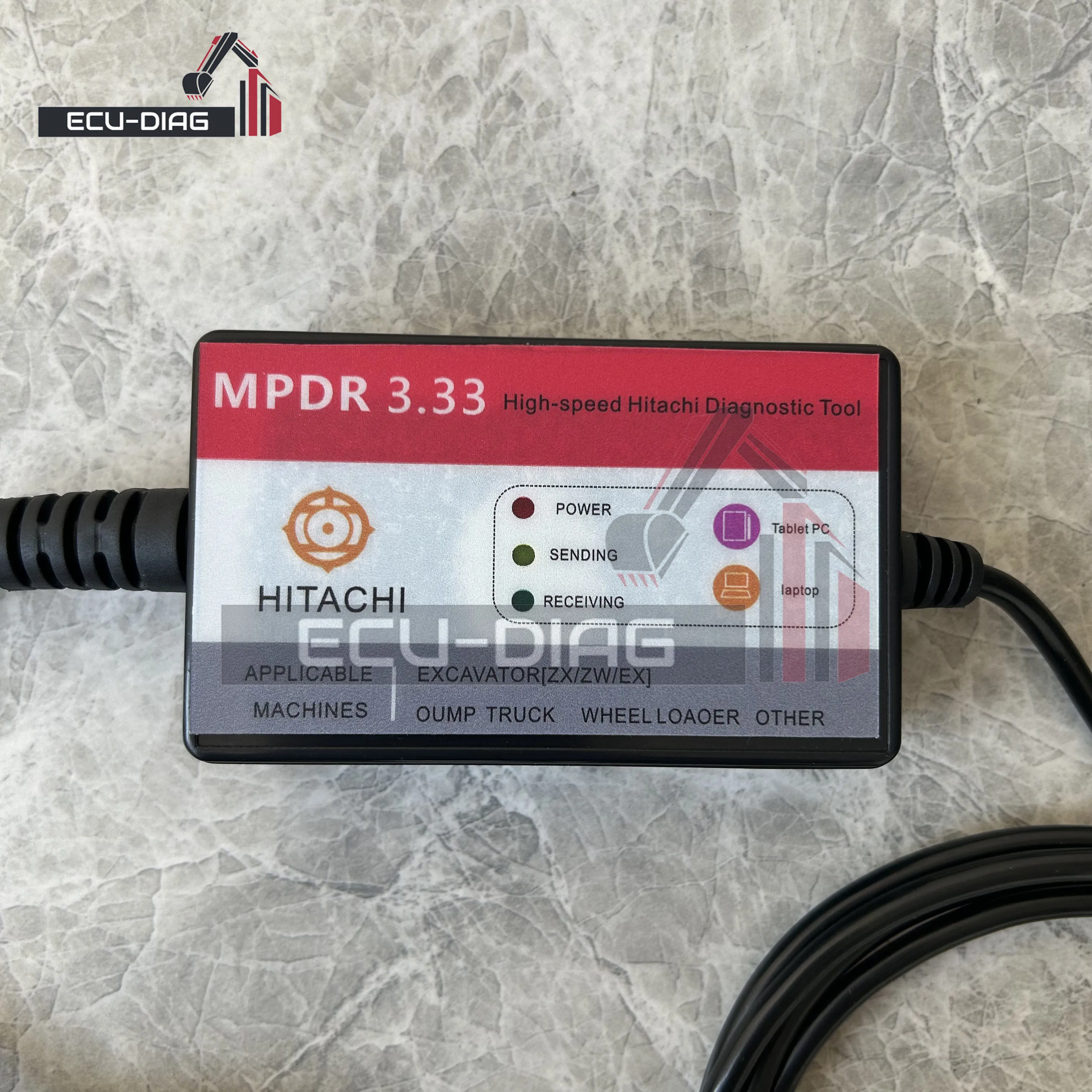 yuu専用 MPDR 3.33 Diagnostic Scanner For Hitachi with MPDR Software 3.33