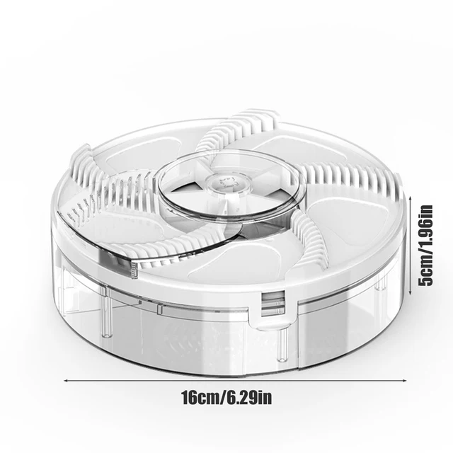 Elektromos Légycsapda 1200Mah Usb Automatikus Légykapó Biztonsági Forgás Kártevő Fogó Készülék Csendes Otthoni Rovarok Visszautasító - Image 6