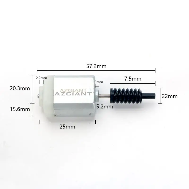 AZGIANT 25912234 Car Central Door Lock Motor For Iveco Daily Line/MK6 High-strength Metal Housing Motor Auto Parts Repair Tools