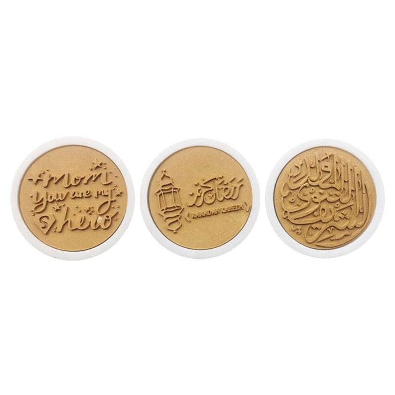3 шт./компл. силиконовая форма для помадки с арабскими шрифтами инструменты